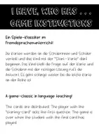 Vorschau - Anderer Materialtyp - I have who has - Daily Routines - Seite 1