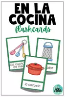 Aperçu - Jeux - En la cocina FLASHCARDS - Page de couverture