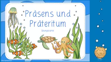Vorschau - Interaktives Material - interaktive PDF - Präsens und Präteritum - Seite 2
