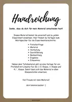 Vorschau - Experimente - Experimentieren - Tafelmaterial und Protokoll - Seite 1