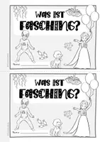 Vorschau - Arbeitsblätter - Was ist Fasching Fastnacht Karneval Klasse 4 5 Ethik Lesetexte Deutsch Leseverständnis fächerübergreifend Freiarbeitsheft Klassenlehrerunterricht - Seite 3