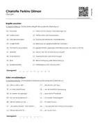 Vorschau - Arbeitsblätter - Charlotte Perkins Gilman (Infotext und Übungen) - Seite 1