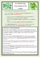 Vorschau - Stundenentwürfe - St. Patrick’s Day: From Ireland to the World! - Deckblatt