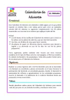 Vista previa - Decoración del aula - Calendario de Adviento (+35 ideas para rellenarlo) - página 1