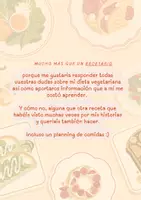 Vista previa - Tarjetas / Manipulativos - Recetario Vegetariano Solidario - página 1