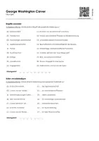 Vorschau - Arbeitsblätter - George Washington Carver (Infotext und Übungen) - Seite 1