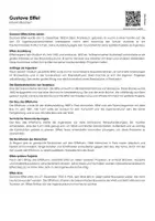 Vorschau - Arbeitsblätter - Gustave Eiffel (Infotext und Übungen) - Deckblatt