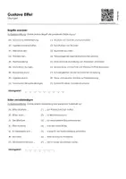 Vorschau - Arbeitsblätter - Gustave Eiffel (Infotext und Übungen) - Seite 1