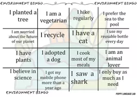 Aperçu - Jeux - Bingo de l'Environnement - Page 1