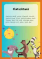 Vorschau - Spiele - Klatsch- und Bewegungsreim für Kinder: Klatschtanz - Deckblatt