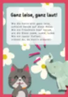Vorschau - Spiele - Klatsch- und Bewegungsreim für Kinder: Ganz leise, ganz laut - Deckblatt