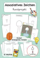 Vorschau - Arbeitsblätter - Think outside the box | Assoziatives Zeichnen | Kl. 1 - 6 - Deckblatt