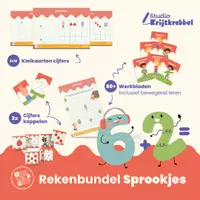 Voorbeeld - Rekenbundel Sprookjes - Activiteiten voor kleuters - Voorblad