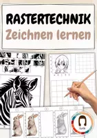 Vorschau - Stundenentwürfe - Materialpaket 2: Unterrichtseinheit mit vielen Rastertechnik-Motiven - Seite 1