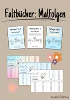 Vorschau - Arbeitsblätter - Faltbuch - Malfolgen - Deckblatt