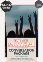 Vorschau - Anderer Materialtyp - End of School Year Package for Middle/High School Students - Deckblatt