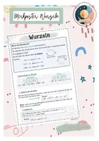 Vorschau - Poster - Wurzeln Merkblatt - Deckblatt