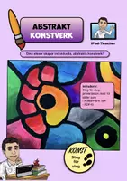 förhandsvisning - KONST - steg för steg: Abstrakt konstverk - försättsblad