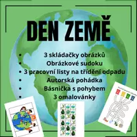 Náhled - Den Země - pracovní listy - krycí list