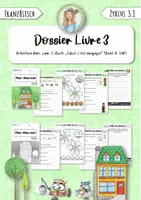 Vorschau - Unterrichtsreihen - Français Cycle 3.1 : Mon chez-moi (Livre 3) - Arbeitsordner - Deckblatt