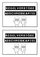 Vorschau - Arbeitsblätter - Regelverstöße: Reflexionskarten für Selbstreflexion bei Unterrichtsstörungen (Abschreibtexte/Reflexionsaufgaben für Respekt) - Seite 1