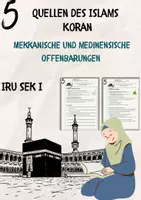 Vorschau - Arbeitsblätter - Koran: Mekkanische und medinensische Offenbarungen - Deckblatt