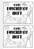 Vorschau - Arbeitsblätter - Mein Faschingsheft Fastnachtsheft Klasse 3 4 Ethik Deutsch fächerübergreifend Freiarbeitsheft Leseverständnis Klassenlehrerunterricht Winter Fasching - Seite 3