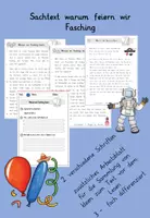 Vorschau - Text - Lesetext Fasching - Deckblatt