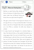Vorschau - Text - Lesetext Fasching - Seite 1