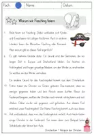 Vorschau - Text - Lesetext Fasching - Seite 2