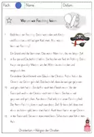 Vorschau - Text - Lesetext Fasching - Seite 3