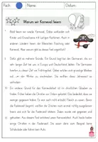 Vorschau - Text - Lesetext Karneval - Seite 1