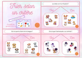 Aperçu - Jeux - Trier selon un critère - Page 1
