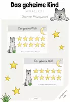 Vorschau - Poster - Classroom-Management: Das geheime Kind/ Der geheime Wolf für deine Wolfsklasse (Kl.1-4) - Deckblatt
