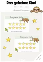 Vorschau - Poster - Classroom-Management: Das geheime Kind/ Faultier für deine Faultierklasse (Kl.1-4) - Deckblatt