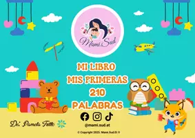 Vista previa - Refuerzo / NEE / Materiales de apoyo - Mi Libro Mis Primeras 210 Palabras - Portada