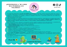 Vista previa - Refuerzo / NEE / Materiales de apoyo - Mi Libro Mis Primeras 210 Palabras - página 1