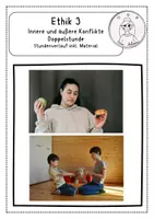 Vorschau - Stundenentwürfe - Ethik 3 Innere und äußere Konflikte - Deckblatt