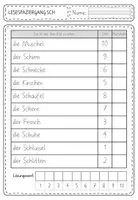 Vorschau - Arbeitsblätter - Lesespaziergang Laut sch - Lautverbindung sch - Seite 2