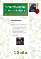 Vorschau - Spiele - Perspektivwechsel - Erzählperspektiven kreativ üben - Deckblatt
