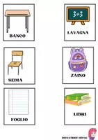 anteprima - Flashcard - flash cards school things ita/eng - Pagina 2