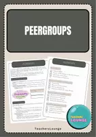 Vorschau - Stundenentwürfe - Peergroups - Zusammenleben in sozialen Gruppen - Deckblatt