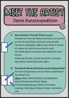 Vorschau - Unterrichtsreihen - Meet the artist - Mein kreatives Entdeckerbuch - Seite 2