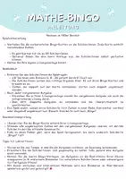 Vorschau - Arbeitsblätter - Mathe-Bingo für die 2–4. Klasse, Digitale PDF-Vorlage zum Download - Seite 3