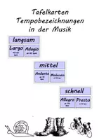 Vorschau - Stundenentwürfe - Materialpaket: Tempo/Tempobezeichnungen - Seite 1