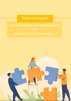 Vorschau - Arbeitsblätter - Beistriche (Kommasetzung): Regeln und Übungen - Deckblatt