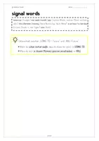 Vorschau - Merkblätter - Going-to future entry (Hefteintrag, Merkblatt) - Seite 1