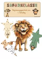 Vorschau - Lehrpläne/Lehrermaterial - Kleine Aufmerksamkeit zum Schulbeginn - Deckblatt