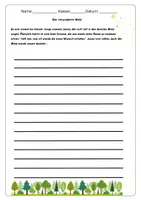 Vorschau - Arbeitsblätter - 4 Märchenanfänge zum Weiterschreiben mit Merkblatt 📜✨ - Seite 2