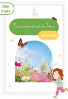Aperçu - Feuilles d'exercices - Cahier d’Activités – Le Printemps (Maternelle) 🌸🐝 - Page 1